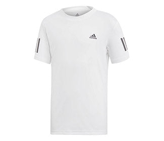 Adidas Boys Club 3 Stripe Tee