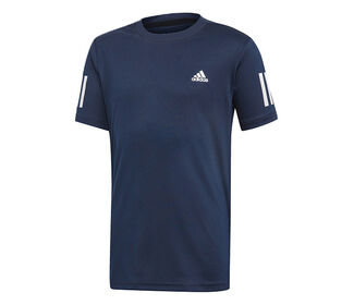 Adidas Boys Club 3 Stripe Tee