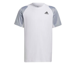 Adidas Boys Club Tee (White)