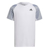 Adidas Boys Club Tee (White)