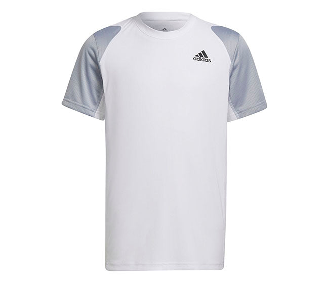 Adidas Boys Club Tee (White)