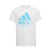 Adidas Youth Tennis Category Graphic Tee (White)