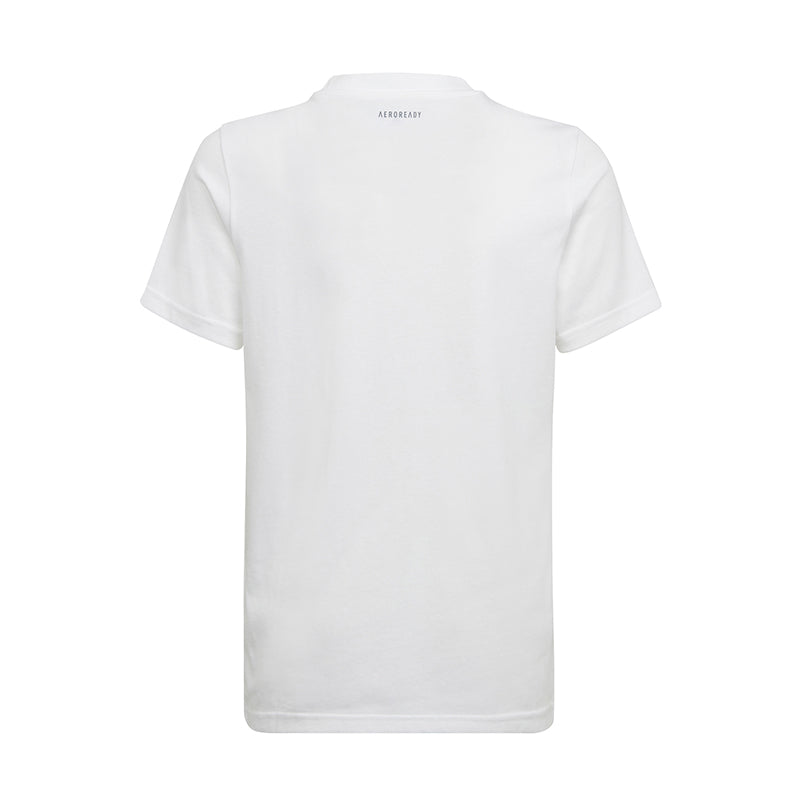 Adidas Youth Tennis Category Graphic Tee (White)