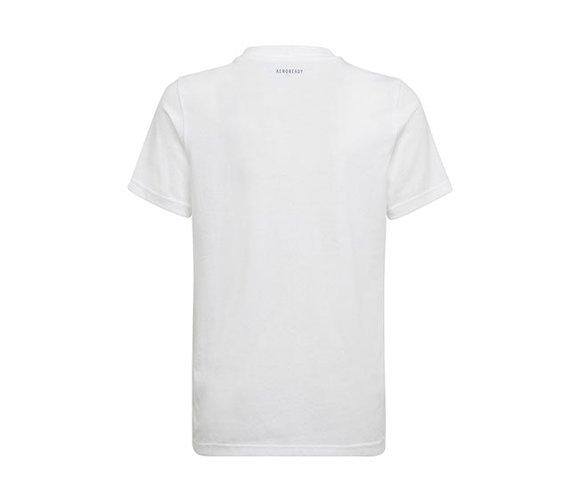 Adidas Youth Tennis Category Graphic Tee (White)