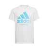 Adidas Youth Tennis Category Graphic Tee (White)