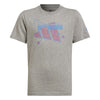 Adidas Youth Tennis Category Graphic Tee (Grey)