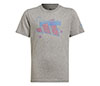 Adidas Youth Tennis Category Graphic Tee (Grey)