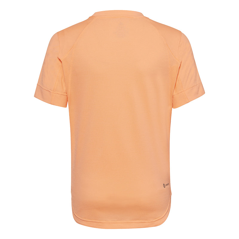 Adidas Boys New York Freelift Tee (Orange)