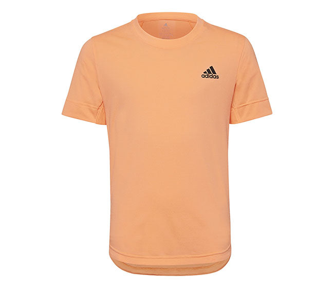 Adidas Boys New York Freelift Tee (Orange)