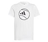 Adidas Boys Category Graphic Tee (White)