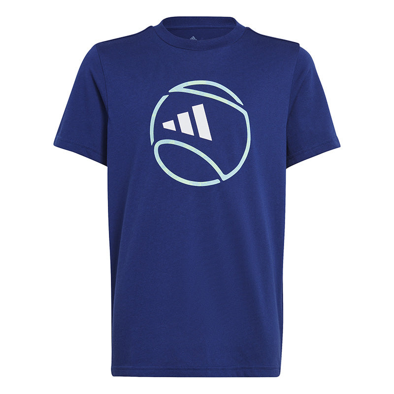 Adidas Boys Category Graphic Tee (Victory Blue)