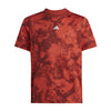 Adidas Boys Roland Garros Tee (Preloved Red)