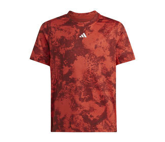Adidas Boys Roland Garros Tee (Preloved Red)
