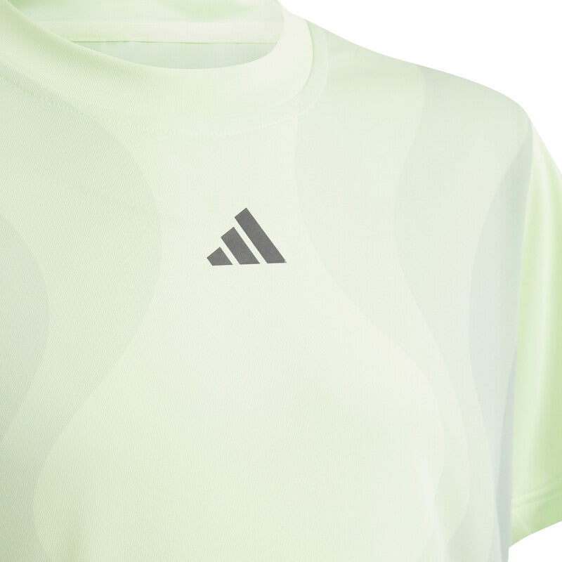Adidas Boys Pro Tee (Green Spark)