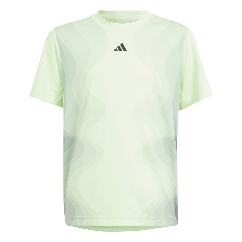 Adidas Boys Pro Tee (Green Spark)