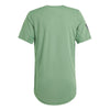 Adidas Boys Club 3 Stripe Tee (Green)