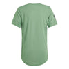 Adidas Boys Club 3 Stripe Tee (Green)
