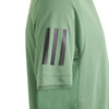 Adidas Boys Club 3 Stripe Tee (Green)