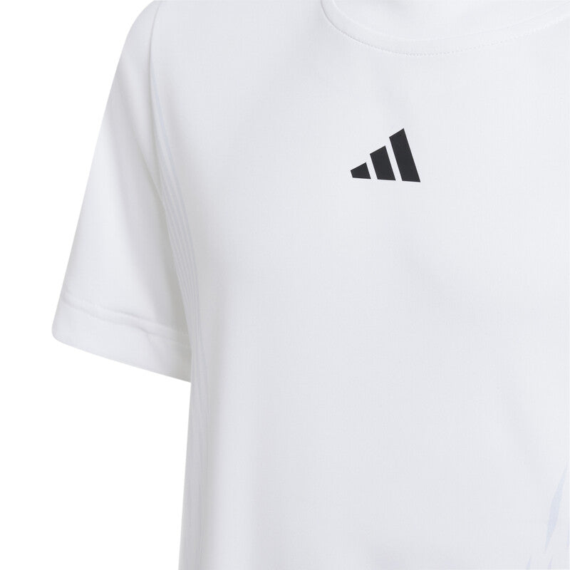 Adidas Boys Pro Tee (White)
