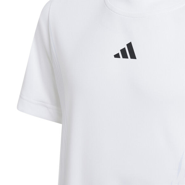 Adidas Boys Pro Tee (White)