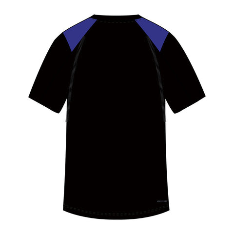 Adidas Boys Pro Tee (Black/Blue)