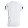 Adidas Boys' Club 3 Stripes Tee (White)