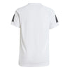 Adidas Boys' Club 3 Stripes Tee (White)