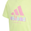Adidas Kids' Tennis Category Graphic Tee (Semi Lucid Red) Adidas