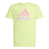 Adidas Kids' Tennis Category Graphic Tee (Semi Lucid Red) Adidas