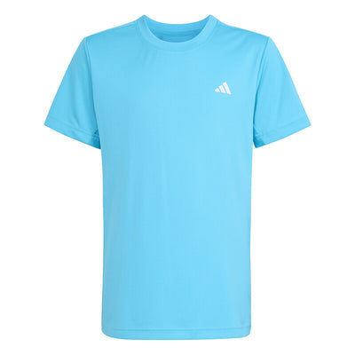 Adidas Boys' Club Tee (Signal Cyan)
