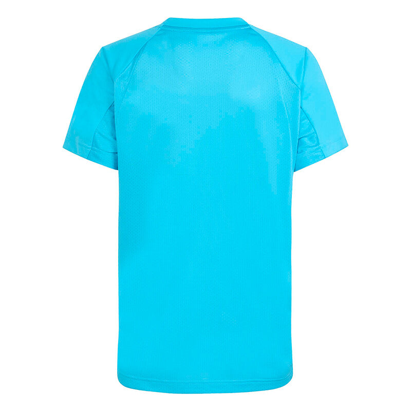 Adidas Boys' Club Tee (Signal Cyan)