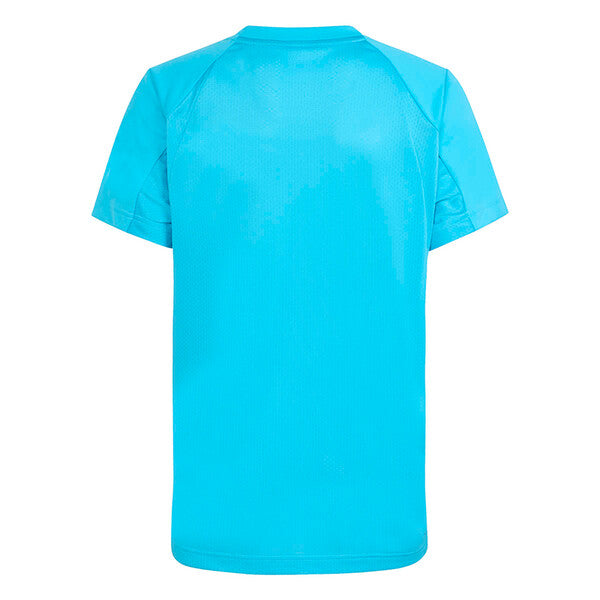 Adidas Boys' Club Tee (Signal Cyan)