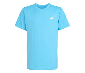 Adidas Boys' Club Tee (Signal Cyan)