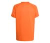 Adidas Boys' Club 3 Stripes Tee (Pure Orange)