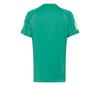 Adidas Boys' Club 3 Stripes Tee (Semi Court Green)