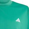 Adidas Boys' Club 3 Stripes Tee (Semi Court Green)
