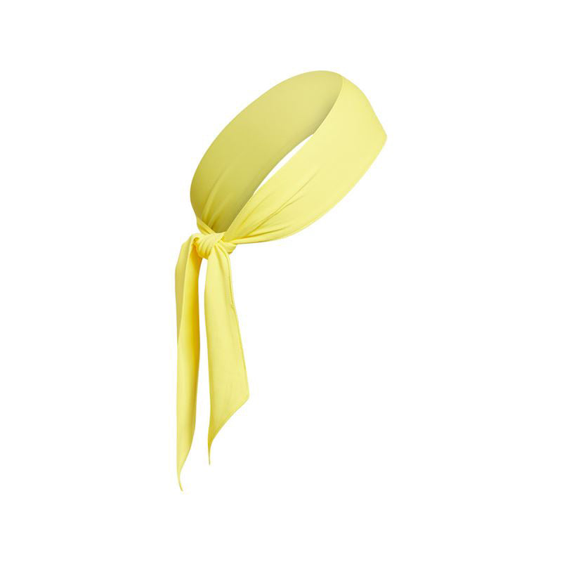Adidas Alphaskin Tie Headband (Impact Yellow)