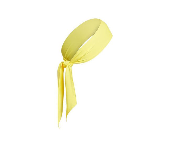 Adidas Alphaskin Tie Headband (Impact Yellow)