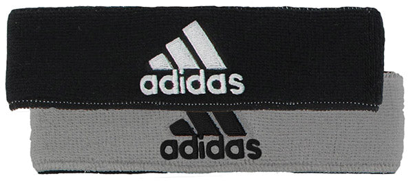 Adidas Interval Reversible Headband (Black/Grey)