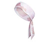 Adidas Alphaskin Print Tie Headband (Pink)