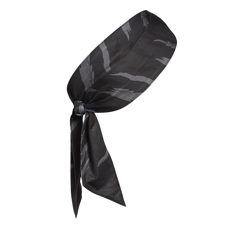 Adidas Alphaskin Print Tie Headband (Black)