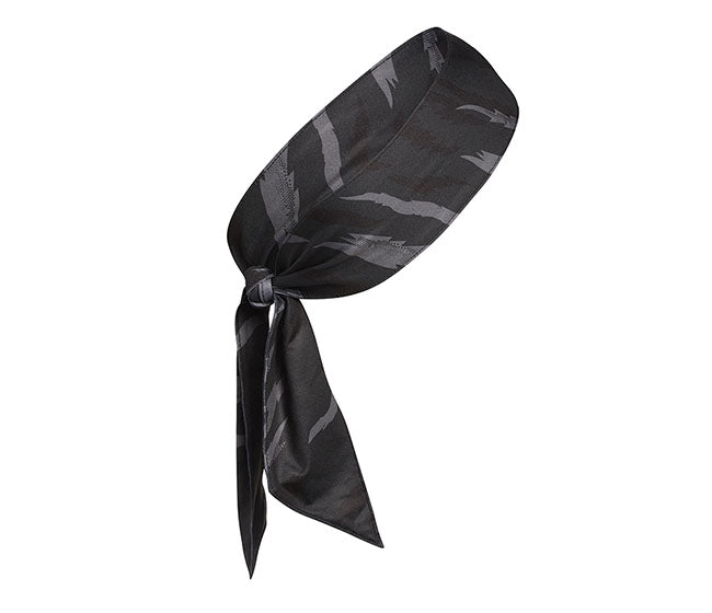 Adidas Alphaskin Print Tie Headband (Black)