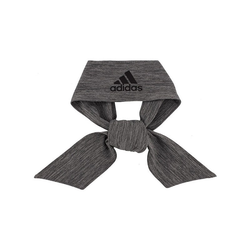 Adidas Alphaskin Tie Headband (Dark Grey)