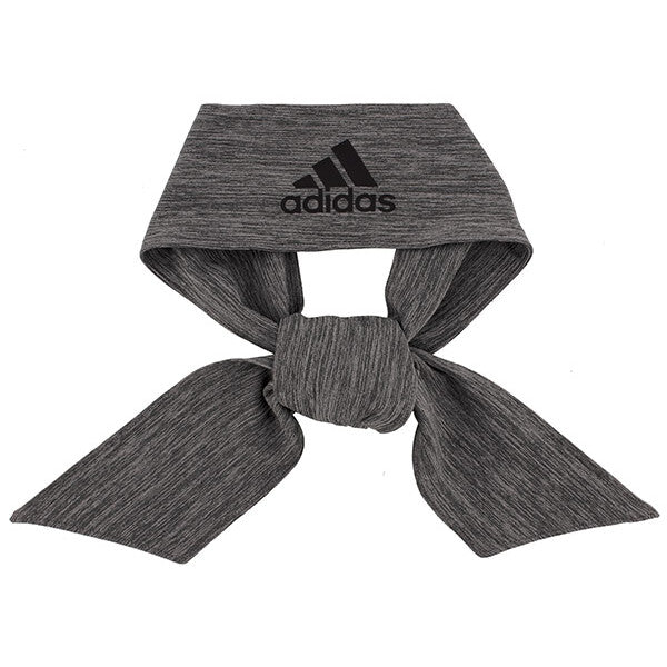 Adidas Alphaskin Tie Headband (Dark Grey)