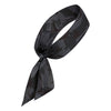 Adidas Alphaskin Print Tie Headband (Grey Camo/Black)