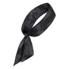Adidas Alphaskin Print Tie Headband (Grey Camo/Black)