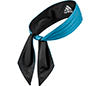 Adidas Tennis Tie Band Reversible (Black/Aqua)