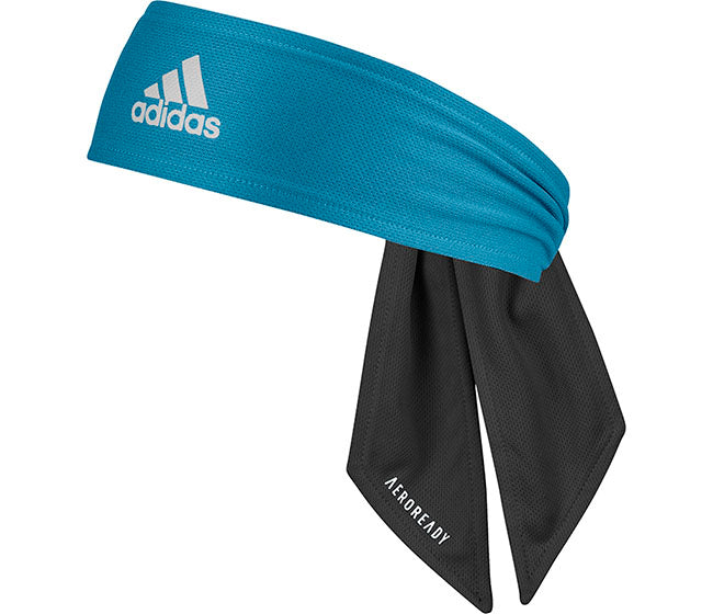 Adidas Tennis Tie Band Reversible (Black/Aqua)