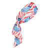 Adidas Alphaskin Americana Aop Tie Headband (Red/White/Blue)