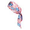 Adidas Alphaskin Americana Aop Tie Headband (Red/White/Blue)